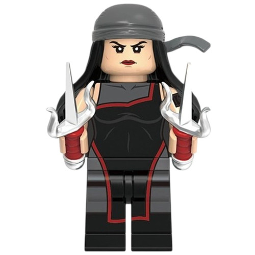 Marvel elektra minifigure - elektra,