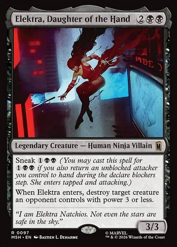 Elektra daughter the hand - elektra,,