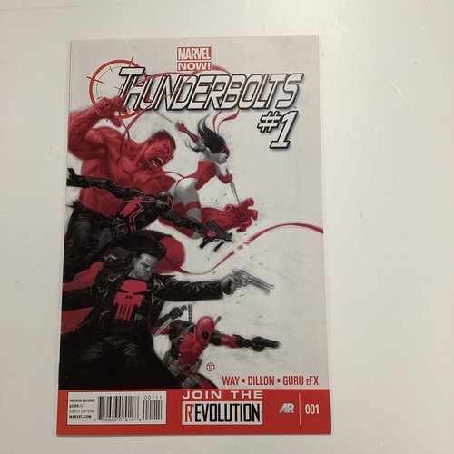 Thunderbolts 2012 vf nm - thunderbolts,
