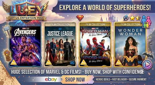Super hero films dvd - dvd, selection