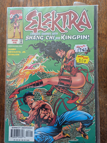Marvel comics elektra 16 - comics, #16