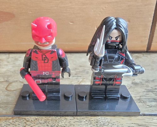 Daredevil elektra minifigure - daredevil,