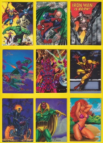 Marvel flair cards - cards, (1994)