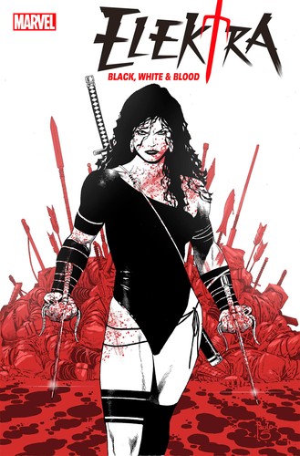 Elektra black white blood - white, &