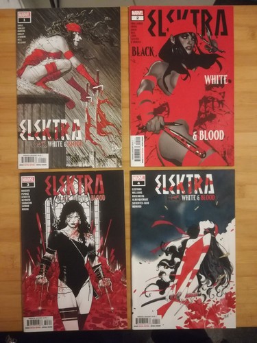 Elektra black white blood - &,