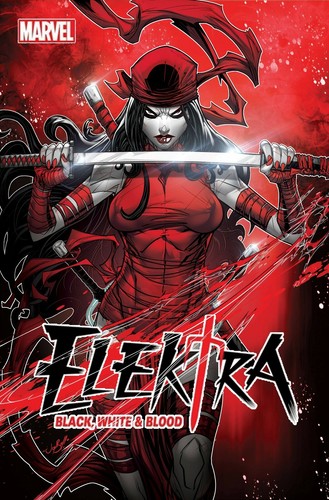 Elektra black white blood - black,,