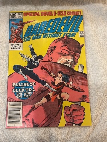 Daredevil 181 marvel comics - daredevil,