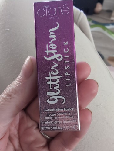 Ciate glitter storm lipstick - glitter,