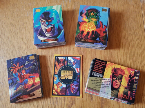 Fleer marvel masterpieces - marvel,