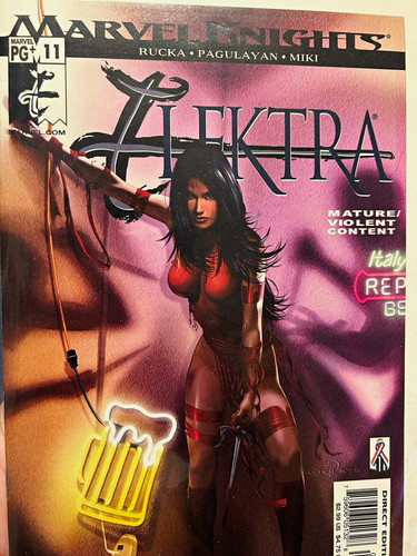 Marvel comics elektra 11 - marvel,