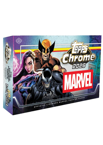2026 topps chrome marvel - chrome,