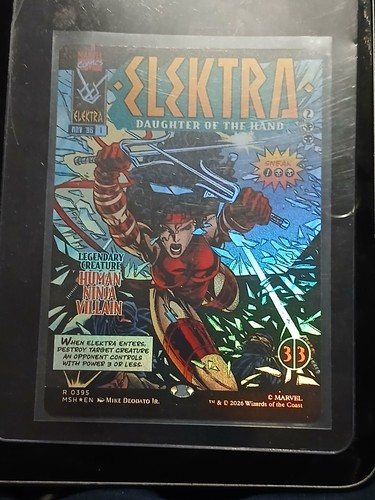 Marvel foil mtg - marvel,